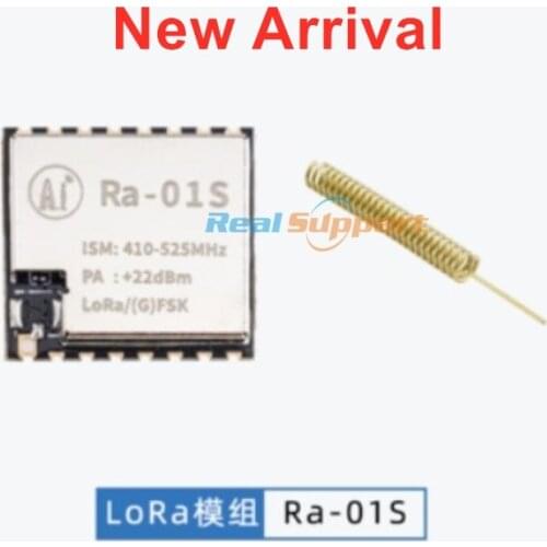 Ra-01S LoRa wireless radio frequency module SX1268 chip 433MHz ultra-low power consumption