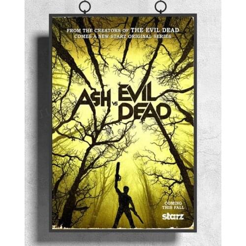 H420 Silk Poster Home Decoration The Evil Dead ASH VS Evil Kill Fight Class 2015 TV Wall Art Christmas Gift