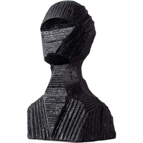 Modern Minimalistic Abstraction Figure Sculpture Artwork Living Room TV Cabinet Showcase Soft Home Decoration Desktop Decoration