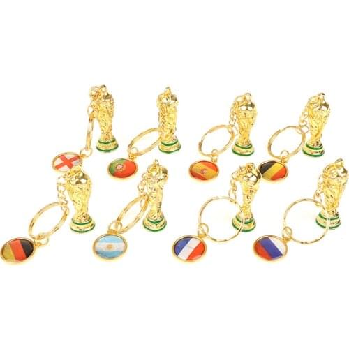 World Cup Football Souvenir Keychain Ball Game Gift Creative Key RingParty Gifts