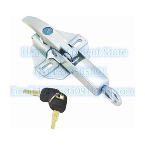 Latch Engine Cover Catch Hood Lock For Caterpillar Excavator Part Number 1R-9958 5P8500 Key