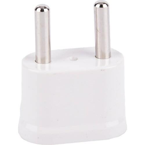 Jetting 1/2/5 PCS US USA To EU EURO Europe Travel Power Plug Adapter Charger Converter For USA Converter White