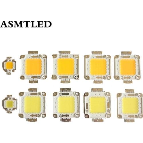 1Pcs High Quality Square COB LED Chips 12V 10W 30-38V 20W 30W 50W 100W Cold White / Warm White Floodlight Spot LED Lamp Chip