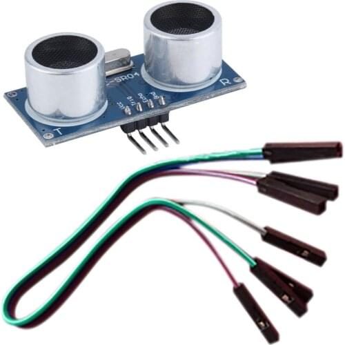 20 set Ultrasonic Module HC-SR04 + line Dupont Distance Measuring Transducer Sensor for Arduino