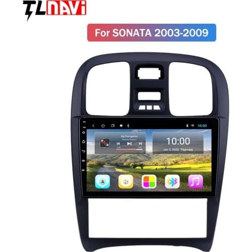 2G RAM 9 inch Android 10 Car GPS Navigation Radio Multimedia Player for Hyundai Sonata 2003-2009 support Carplay TPMS DVR