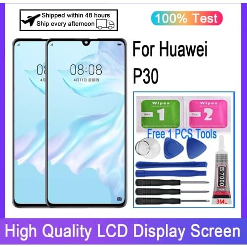 6.1" inch Original OLED For Huawei P30 LCD Display Touch Screen Digitizer Assembly ELE-L29 ELE-L09 ELE-AL00 LCD Replacement