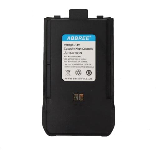 ABBREE AR-F5 7.4v Larger Capacity Li-on Battery For AR-F5 Walkie Talkie Ham Two Way Radio