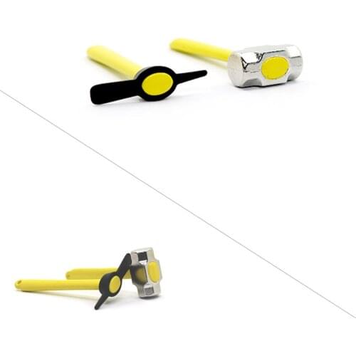 1:10 Scale Accessories Metal Shovel Hammer Pickaxe for 1/10 RC Crawler Axial SCX10 Traxxas TRX4 D90 D110 TF2 Tamiya CC01