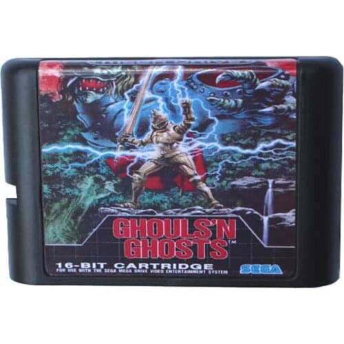 Ghouls'n Ghost 16 bit MD Game Card For Sega Mega Drive For SEGA Genesis