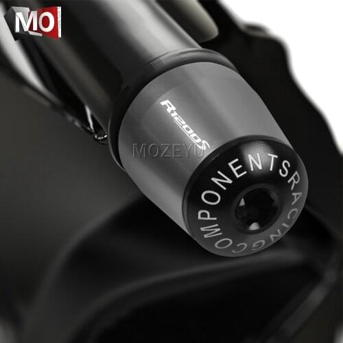 7/8" 22mm Motorcycle Handlebar Grips End Handle Bar Cap End Plug For BMW CR1200ST R1200 R 1200 S ST Handlebar Grips End