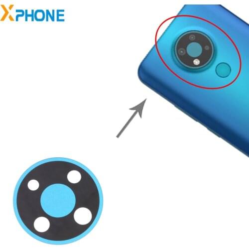 10 PCS Back Camera Lens for Nokia 3.4 TA-1288 TA-1285 TA-1283 Main Rear Camera L;ens Cover for Nokia 3.4