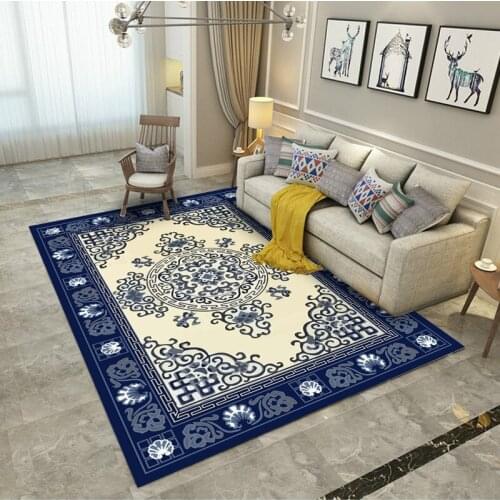 Nordic style modern abstract geometric carpet simple living room bedroom carpet non-slip carpet floor mats can be customized