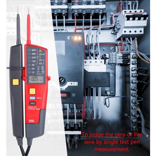 UNI-T UT18C Voltage & Continuity Tester Auto Range Voltage Meter RCD Tester