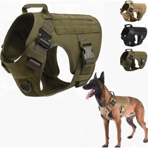 Military Tactical Dog Harness Vest Printed French Bulldog Harness Puppy Small Medium Dogs Cats Harness For Chihuahua Walking