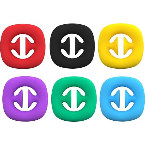 1pcs Finger Hand Grip Stress Reliever Toy Silicone Funny Grab Snap Hand Fidget Toy Anti-stress Fidget Squeeze Toys For Adult Kid