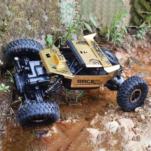 2.4G RC Monster Truck Off-Road Vehicle Remote Control Buggy Crawler Alloy Car Off-road Climbing Car Kids Toy