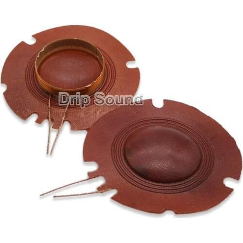 2pcs 25.5mm Tweeter Voice Coil 5W 25 Core Horn Loudspeaker Speaker Treble Resin Film Diaphragm Drive Head Repair Parts #2