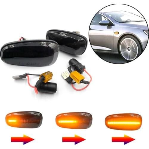 2pcs Led Dynamic Turn Signal Light For Opel Zafira A 1999-2005 For Opel Astra G 1998-2009 Side Marker Light Sequential Blinker