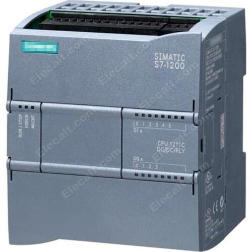 Original New 6ES7211-1HE40-0XB0 S7-1200 Compact CPU 6ES7 211-1HE40-0XB0 DC/DC/relay 6 DI 24 V DC