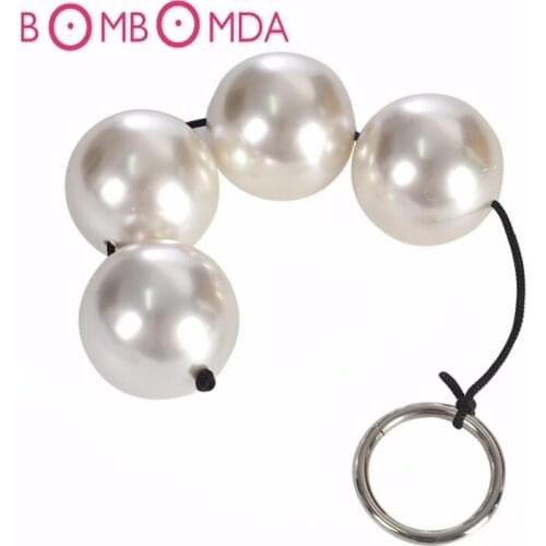 Dia 4cm Big Anal Beads Butt Plugs Prostate Stimulate Anal Plug Anal Balls Sex Toys For Men&Women Adult Games Products
