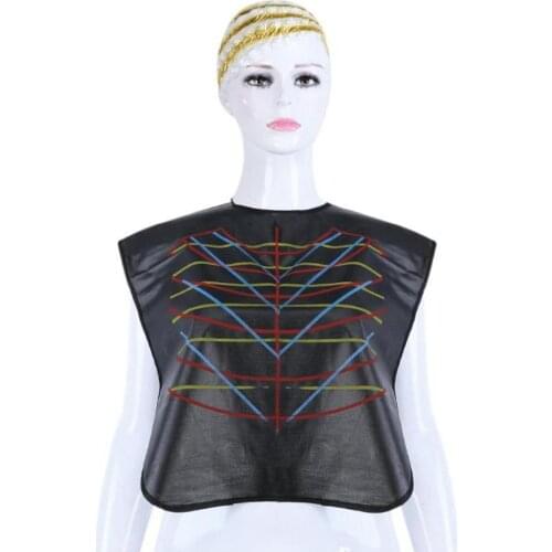 Anti Static Thick Hair Dye Perm Collar Shawl Haircut Apron Hairdressing Cape