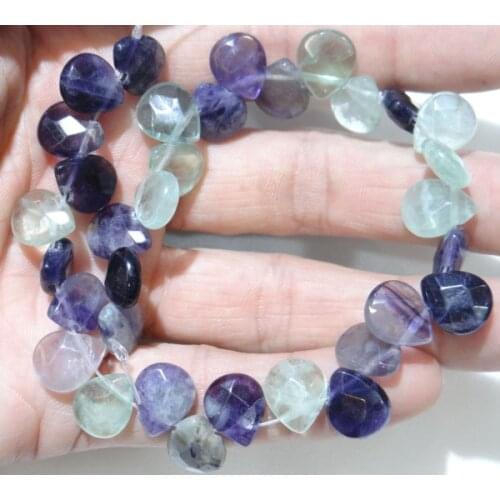 10*12mm Natural stone Rose Quartz agate Opal Faceted water drop spacer beads for Diy Jewelry Making Bracelet Necklace 32pcs/lot