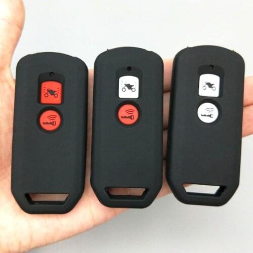 Motorbike key Styling for Honda PCX 150 hybrid X-ADV SH125 Scoopy SH300 Forza 125 2button motor key silicone cover case protect