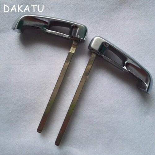 DAKATU Smart Emergency spare key blade for 2014 BMW X5 Smart Key Blade Replacement