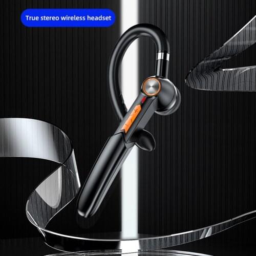 M100 Business Earhook Fingerprint Bluetooth Headset Headphones Wireless Headphones