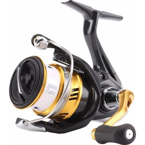 SHIMANO Original SAHARA FI C2000HGS 2500HGS C2000S Spinning Fishing Reel 5BB X-Ship Saltewater Shallow Spool Fishing Reel Tackle