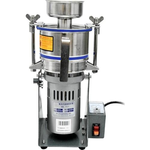 New Arrival YF2-2 Herbal Mill Herbs Crusher Airflow Type Powder Superfine Herb Grinder 300-500 Mesh 1800W 25000 rpm 110V / 220V