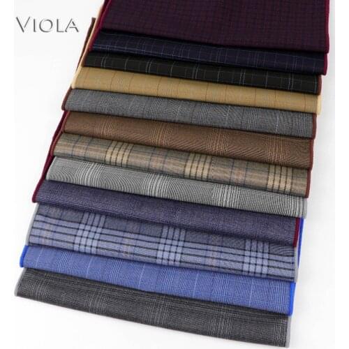 Fashion Hot Striped Plaid Hankie Class Pocket Square Stylish Handkerchief Mens Suit Tuxedo Bow Tie Party Accessory Gift Quality