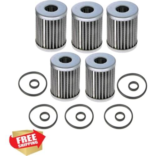5x Brc Type LPG CNG GPL Gas Filter & Gasket Set BRC MTM Type Filter Cartridge Set - Fibreglass with o-rings
