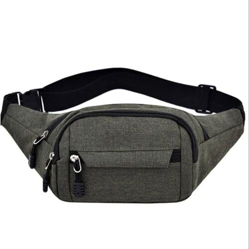 New Waist Bags Waterproof Pack For Women Fashion Bum Bag Ladies Travel Crossbody Chest Bags Unisex Hip Bag Belt Purse