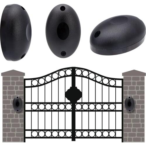 New 74*48*30mm Single Beam Infrared Radiation Sensor Plastic External Positioning Alarm Hacking System for Gates Doors