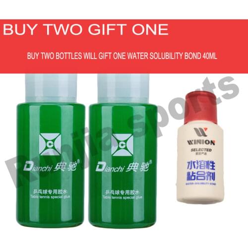 Dianchi organic glue adhesive 280ml for assemble table tennis rubber and blade to racket ping pong game
