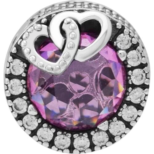 Authentic 925 Sterling Silver Dazzling Love Bird Charm Beads for Jewelry Making Fit Original Bracelets Wholesale