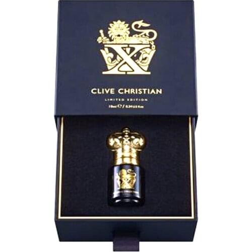 Custom Black drawer Cardboard perfume bottle Essential Oil Gift Box With Hot Foil Beauty Products Attar parfum Packaging Box