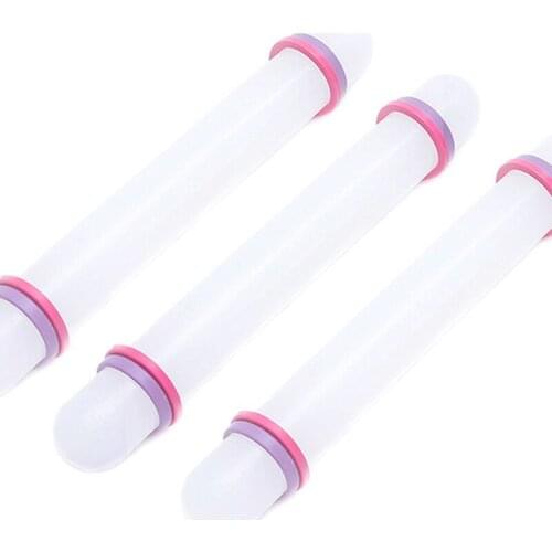 Adjustable Roll Pins With Removable Rings Non-stick Fondant Tools 9 Inch Plastic Rolling Pin