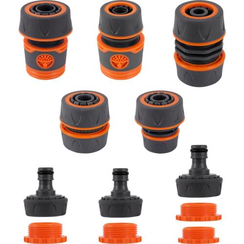 Garden Irrigation 3/4" Water Hose Quick Connector Car Washing Agriculture Watering Water Connector Fast Coupling Adapter