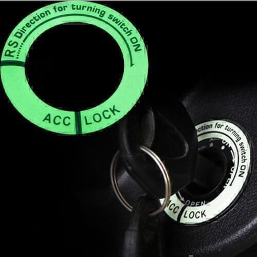 Motorcycle luminous ignition key ring pedal electric STICKER FOR Ducati ST4S Scrambler Desert Sled 950 1200 S GT MULTISTRADA