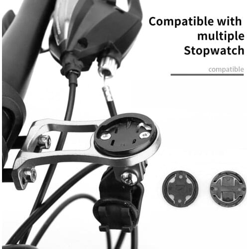 Bicycle Stem Extension Computer Mount Bike Odometer Speedometer Stopwatch Holder Lamp Holder