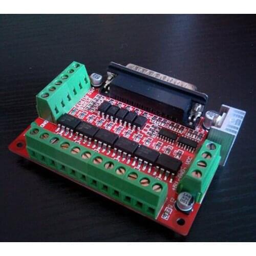 CNC high speed interface board parallel port DB25 optical isolation high speed optocoupler 6N137