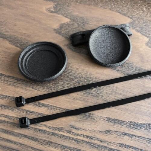 Tracker Storage Box Mini Locator Case with Fixed Mount Holder & Ribon for Airtag Bicycle anti-lost Positioner