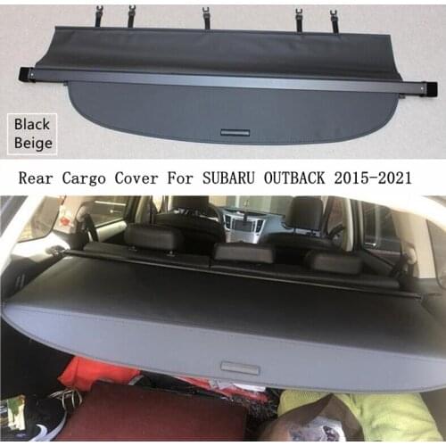 Rear Cargo Cover For SUBARU OUTBACK 2015 16 2017 2018 2019 2020 2021 Privacy Trunk Screen Security Shield Shade Auto Accessories
