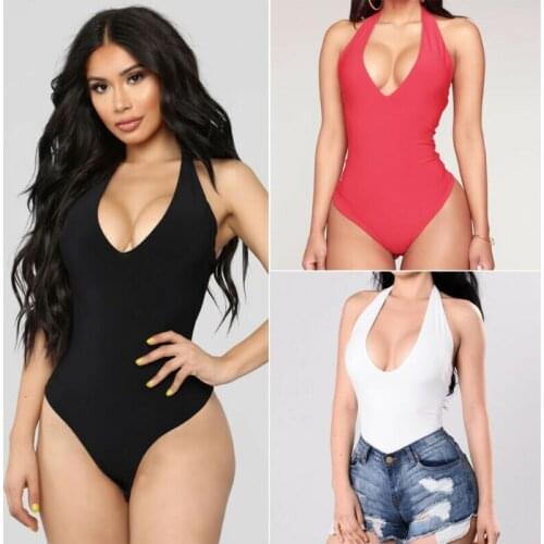 2020 Brand New Summer Women Sexy High Waist Monokini Backless Swimwear Bikini Set Long Sleeve Jumper Leotard Mujer Beachwear