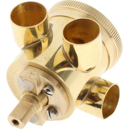 Golden Rotating Piston,Metal DIY Repairing Parts,Tenor French Horn Piston,Musical Instruments Accessories