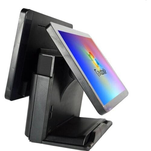 15+15 inch EPOS Terminal Windows POS Soluion Touch point of sale Commercial Epos All in one