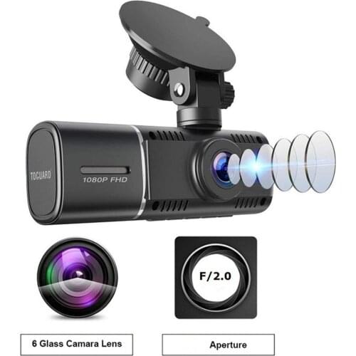 2021 New Dual Lens Car Dash Cam Dvr Registrator Full HD Video Recorder Front and Inside Cabin Camera For Uber Lyft Taxi Drivers