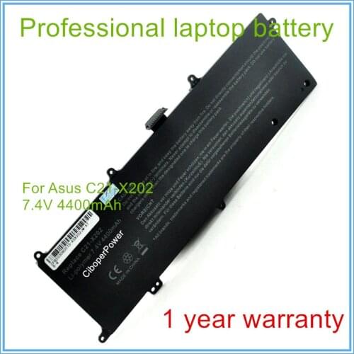 Battery ForS200E X201E X202E C21-X202 laptop battery